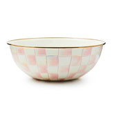 Rosy Check Extra Large Everyday Bowl by MacKenzie-Childs