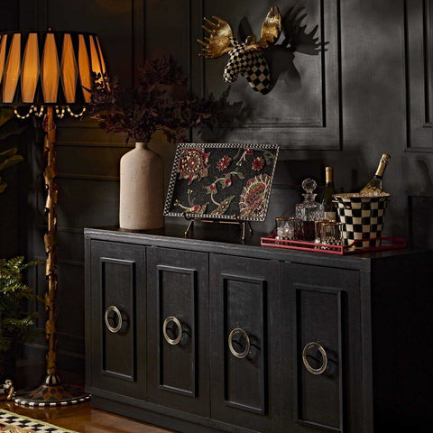 Courtly Check Design Enamel Wine Cooler by MacKenzie-Childs
