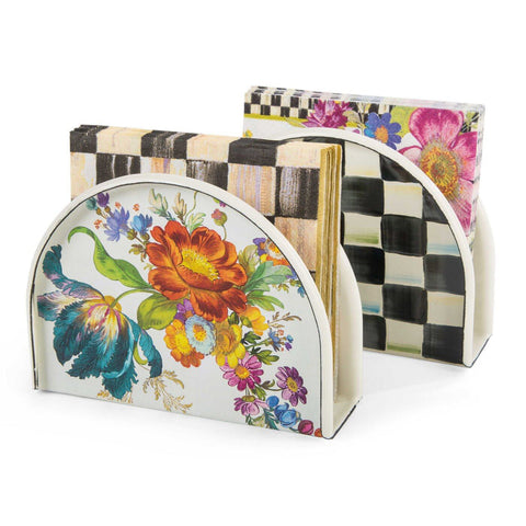 Courtly Check Napkin Holder by MacKenzie-Childs