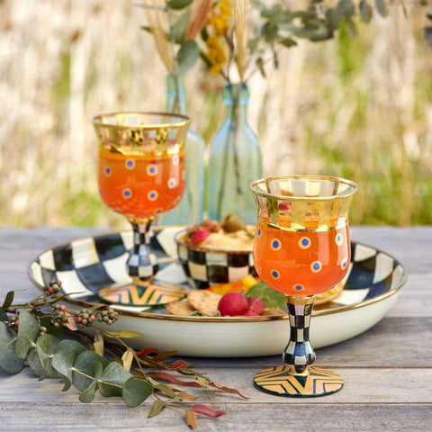 Courtly Check Pinch Bowl by MacKenzie-Childs