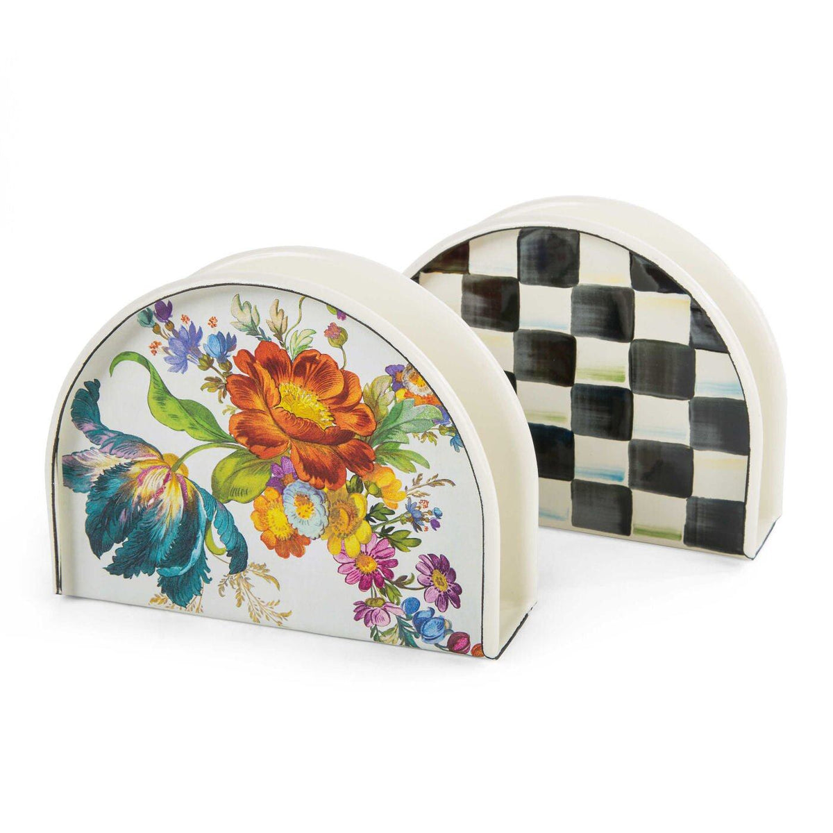 Courtly Check Napkin Holder by MacKenzie-Childs