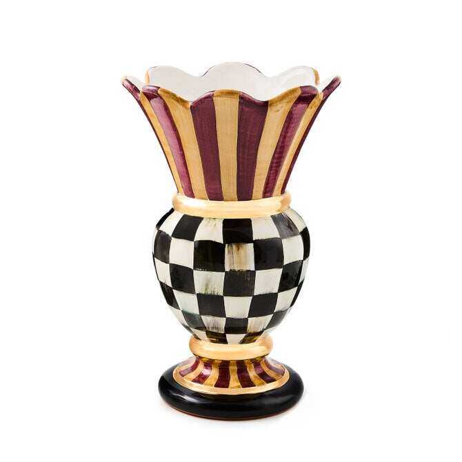 Check Great Vase by MacKenzie-Childs