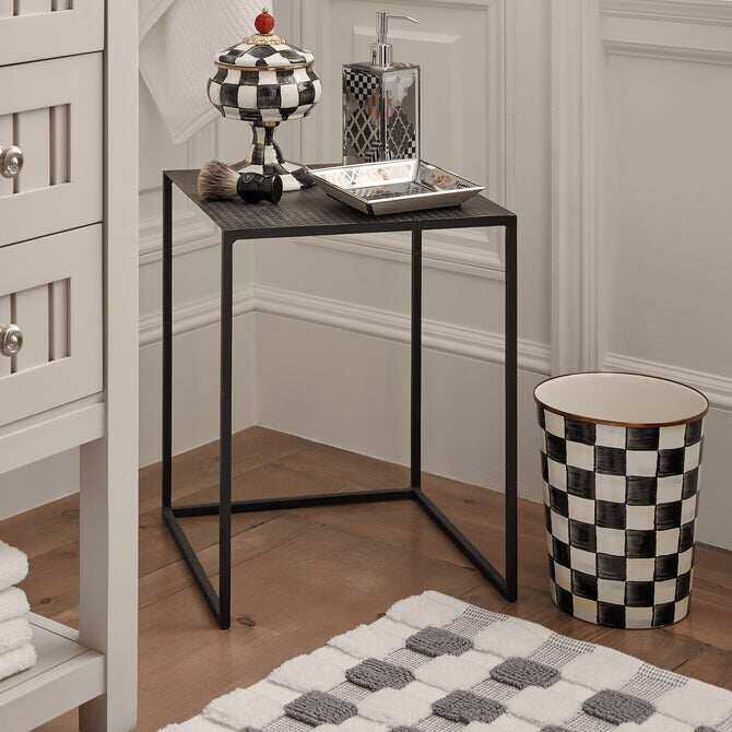 Courtly Check Enamel Bath Collection by MacKenzie-Childs