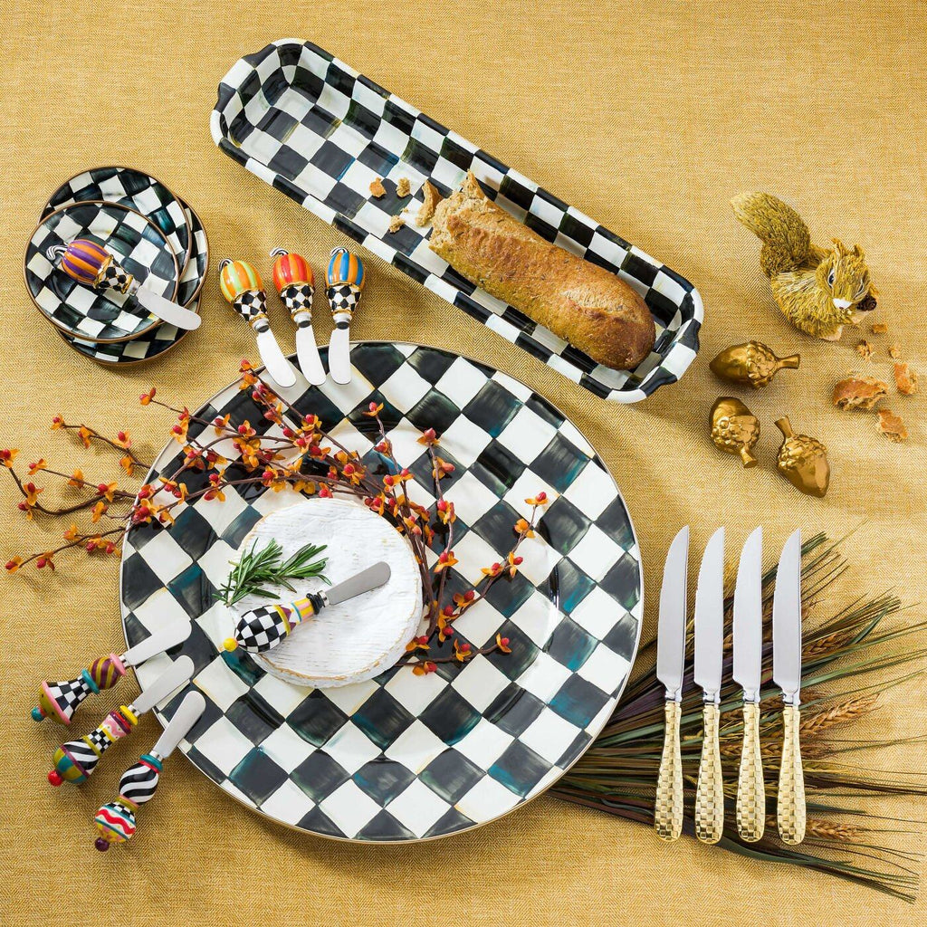 Courtly Check Baguette Dish by MacKenzie-Childs