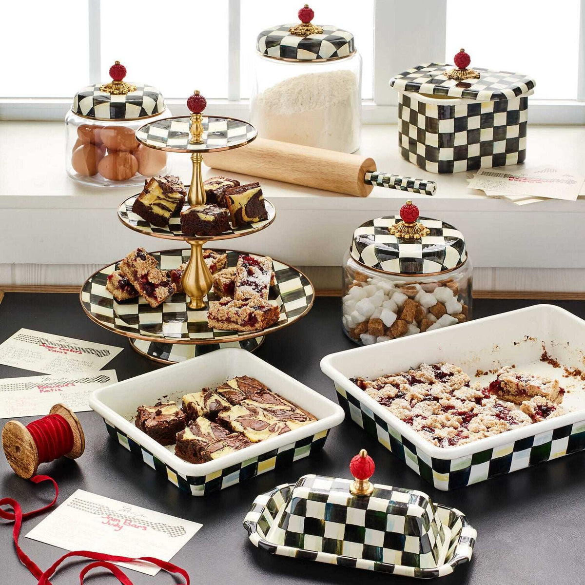 Courtly Check 9" x 13" Baking Pan by MacKenzie-Childs