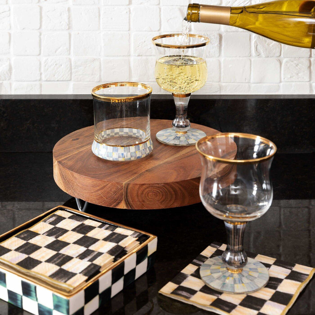 Courtly Check Cocktail Napkin Holder by MacKenzie-Childs