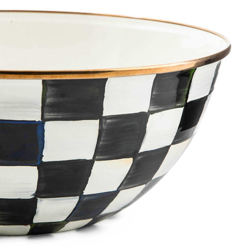 Courtly Check Large Everyday Bowl by MacKenzie-Childs