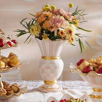 Check Great Vase by MacKenzie-Childs