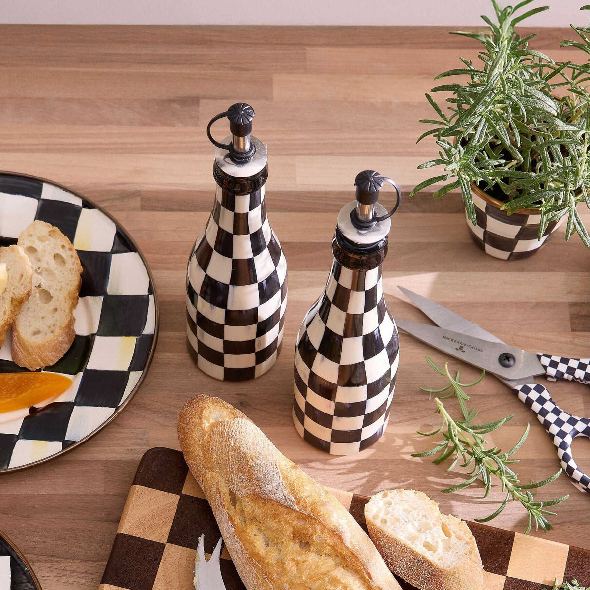 Courtly Check Farmhouse Oil Cruet by MacKenzie-Childs