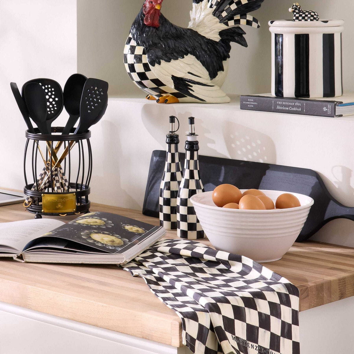 Courtly Check Farmhouse Oil Cruet by MacKenzie-Childs