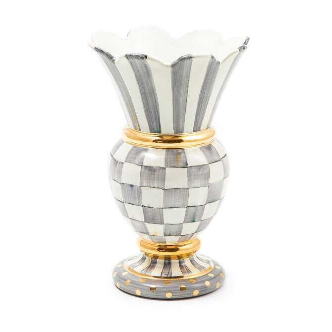 Check Great Vase by MacKenzie-Childs