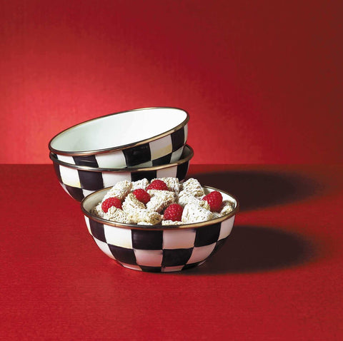 Courtly Check Everyday Bowl by MacKenzie-Childs