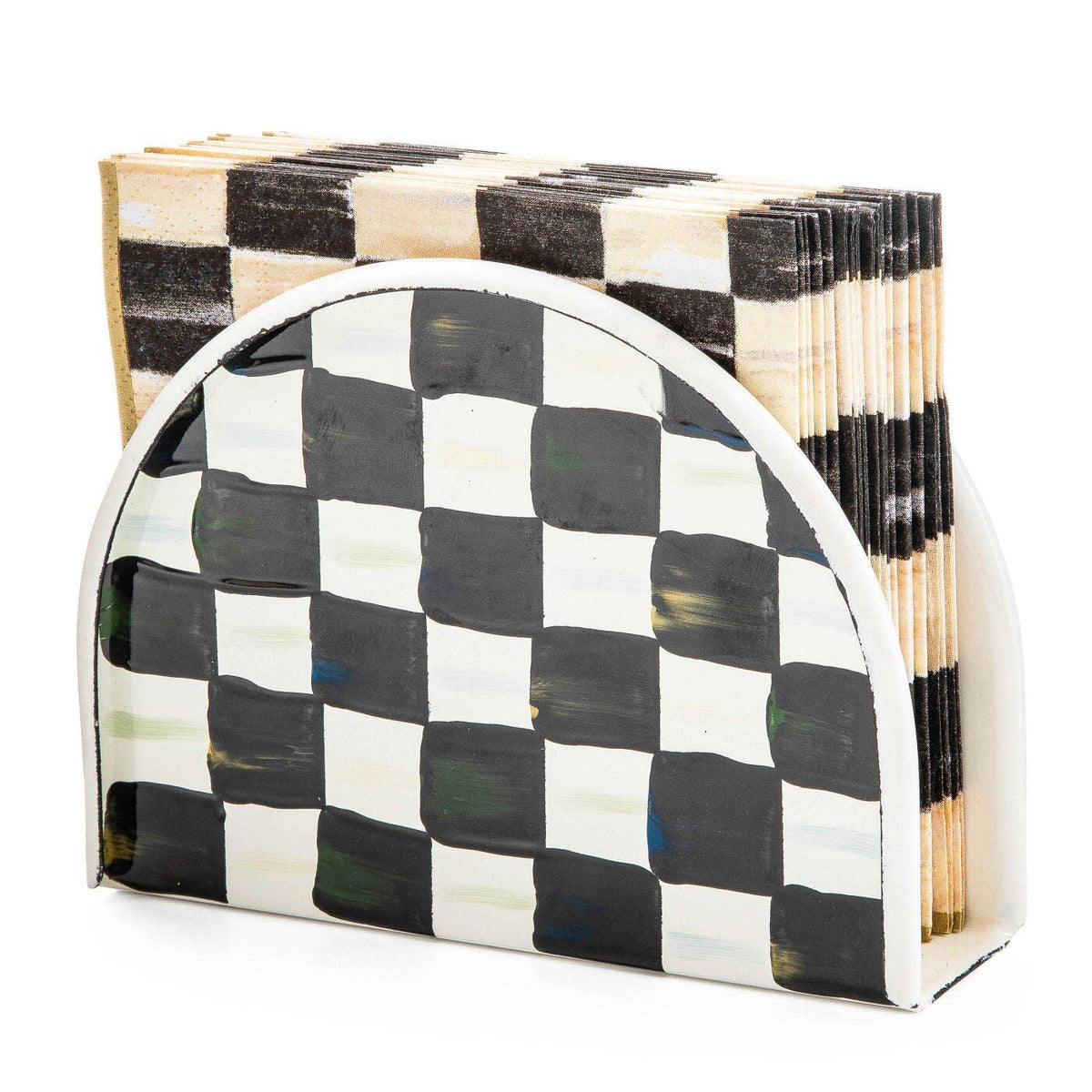Courtly Check Napkin Holder by MacKenzie-Childs