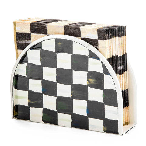 Courtly Check Napkin Holder by MacKenzie-Childs