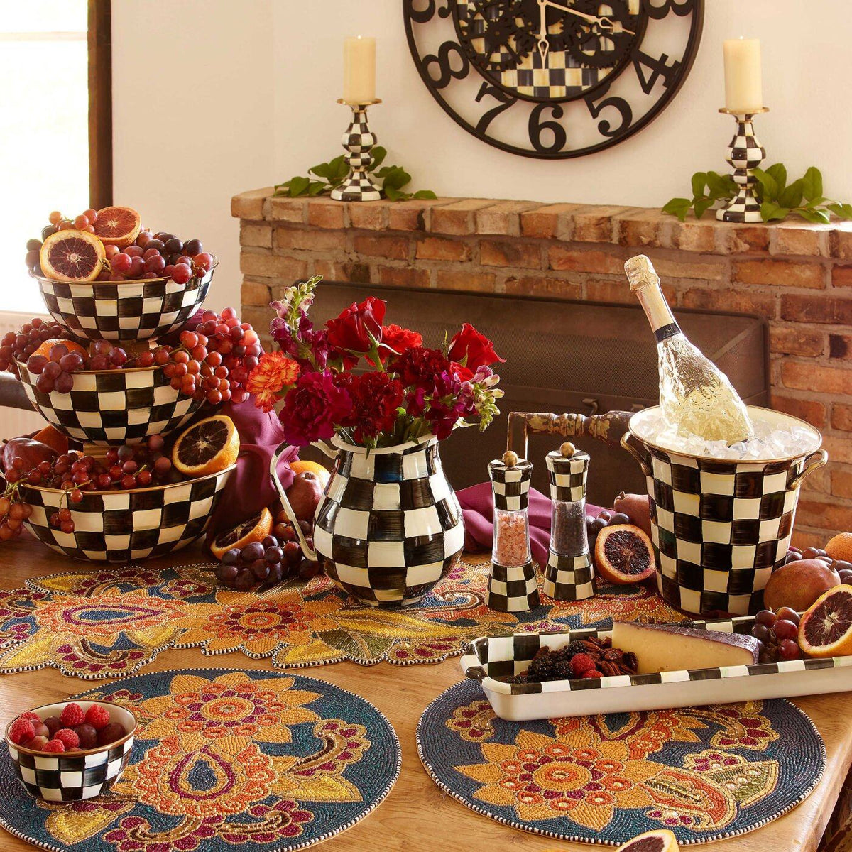 Courtly Check Baguette Dish by MacKenzie-Childs