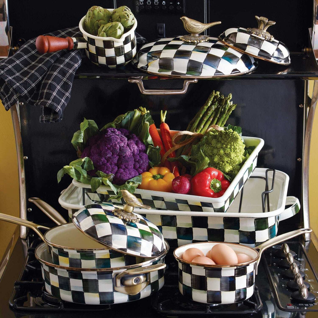 Courtly Check 9" x 13" Baking Pan by MacKenzie-Childs