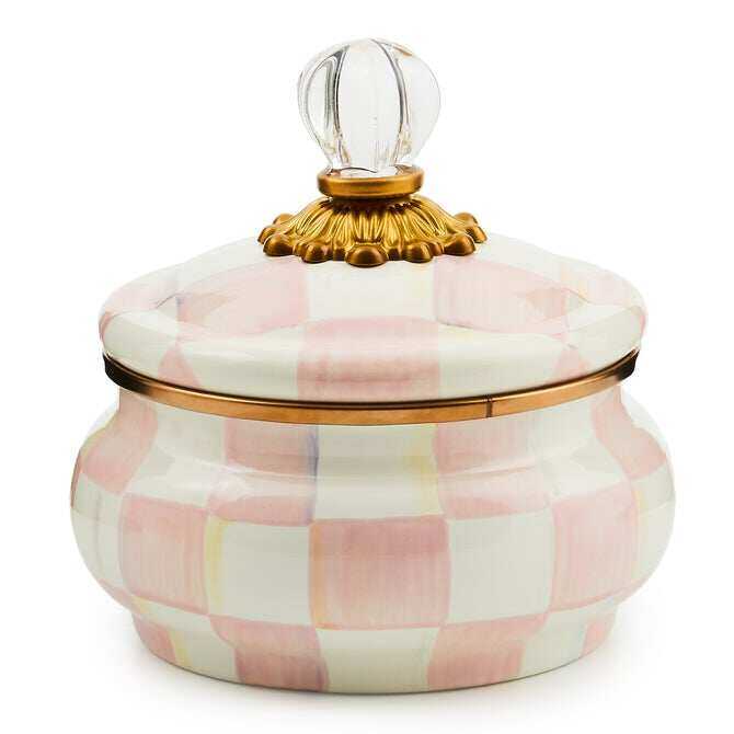 Check Squashed Pot by MacKenzie-Childs