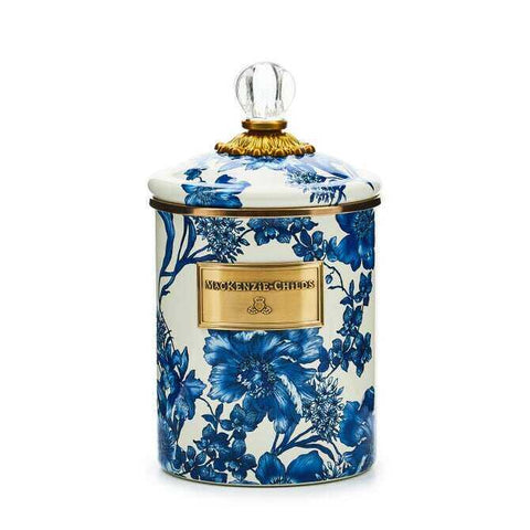 Royal English Garden Enamel Canisters by MacKenzie-Childs