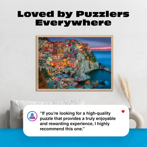 Cinque Terre 1000 Piece Puzzle for Adults by MacKenzie-Childs