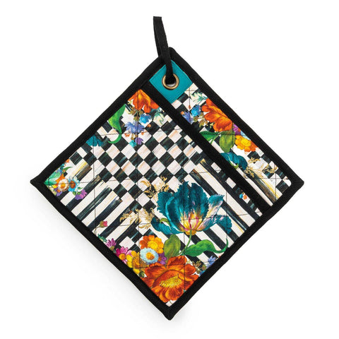 Courtly Flower Market Potholder by MacKenzie-Childs