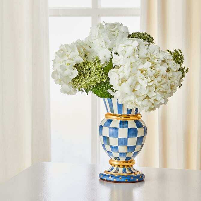 Check Great Vase by MacKenzie-Childs