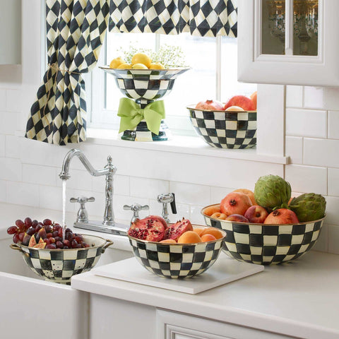 Courtly Check Medium Everyday Bowl by MacKenzie-Childs