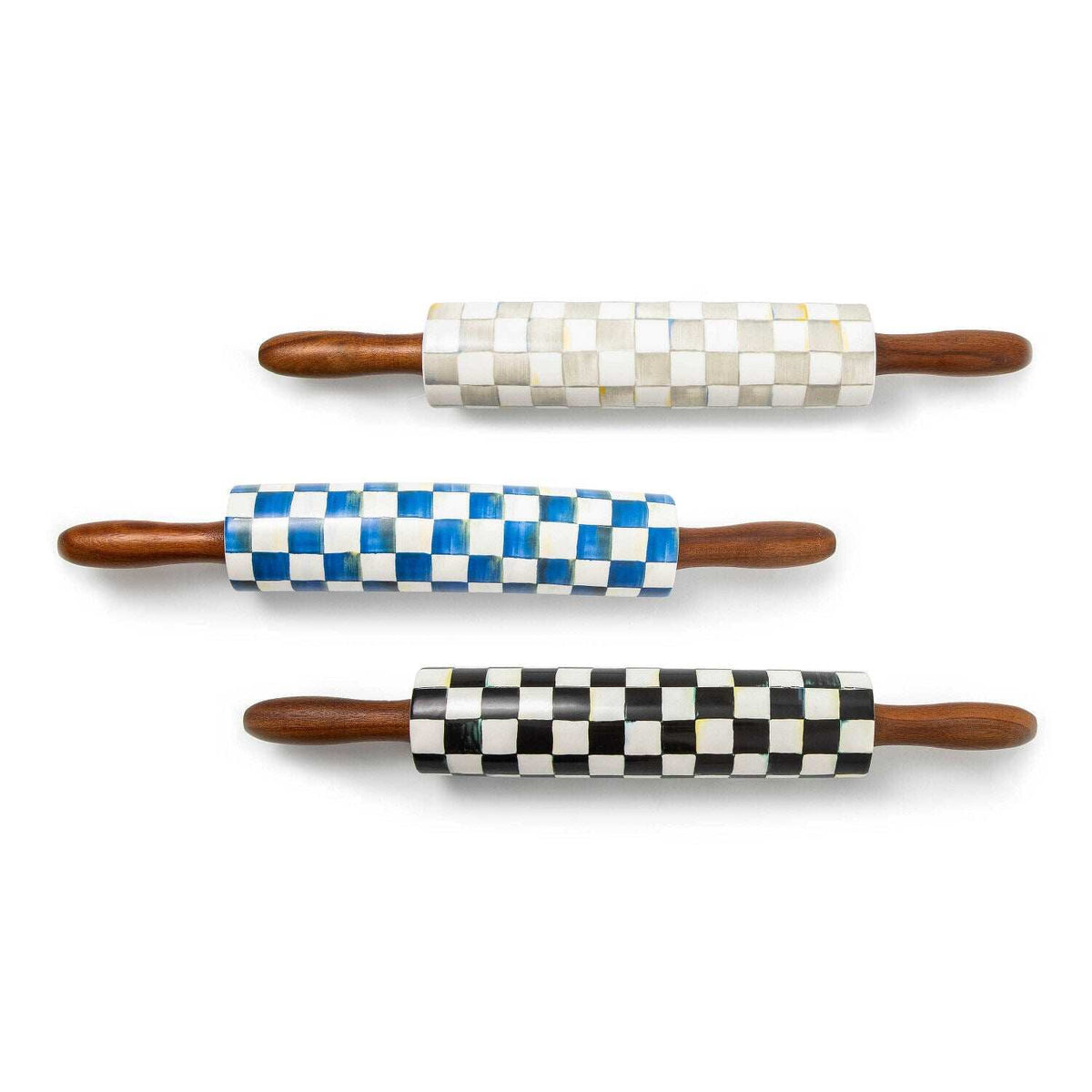 Courtly Check Rolling Pin by MacKenzie-Childs