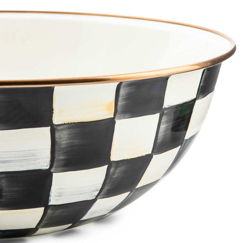 Courtly Check Extra Large Everyday Bowl by MacKenzie-Childs