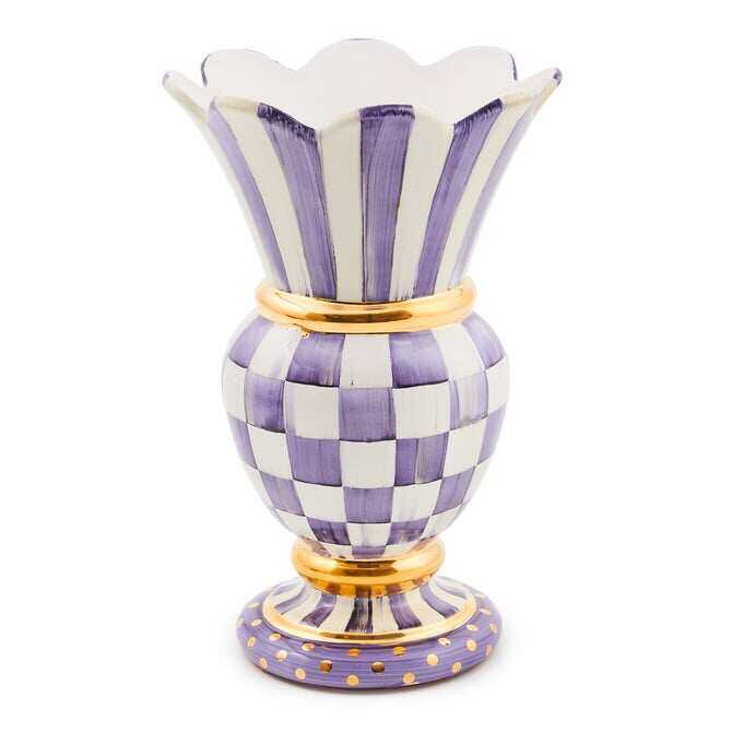 Check Great Vase by MacKenzie-Childs