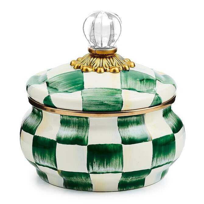 Check Squashed Pot by MacKenzie-Childs