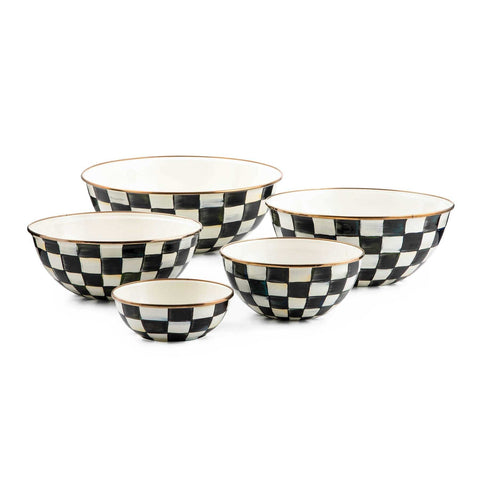 Courtly Check Everyday Bowl by MacKenzie-Childs