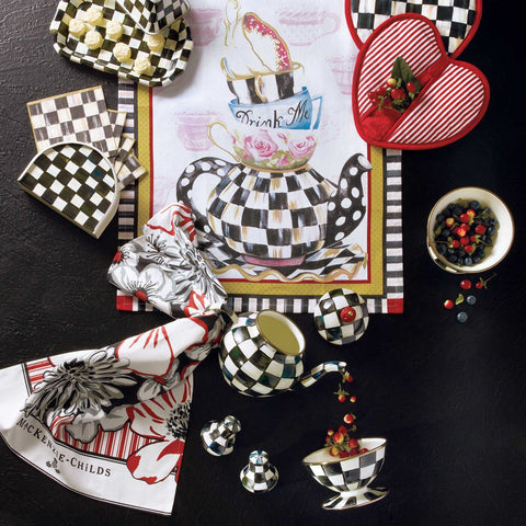 Courtly Check Napkin Holder by MacKenzie-Childs