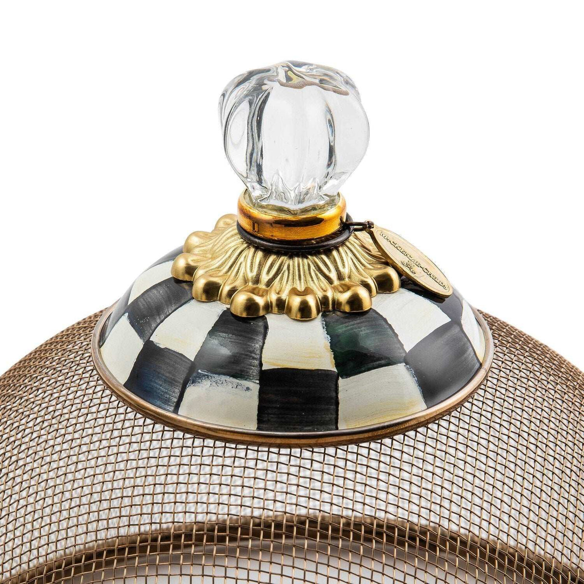 Courtly Check Mesh Dome - Small by MacKenzie-Childs