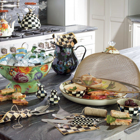 Courtly Check Pinch Bowl by MacKenzie-Childs