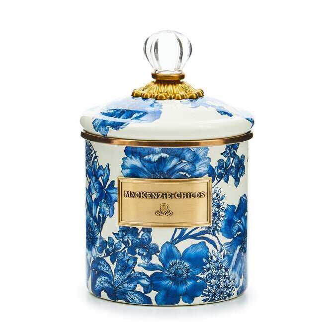 Royal English Garden Enamel Canisters by MacKenzie-Childs
