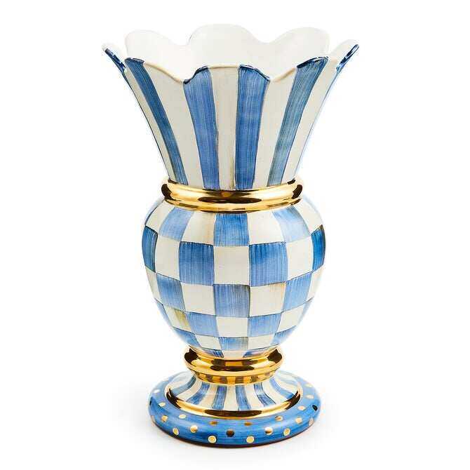 Check Great Vase by MacKenzie-Childs