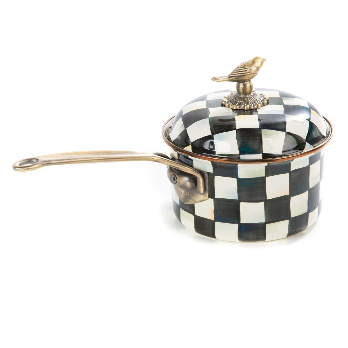 Courtly Check 2.5 Quart Saucepan by MacKenzie-Childs
