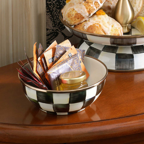 Courtly Check Everyday Bowl by MacKenzie-Childs