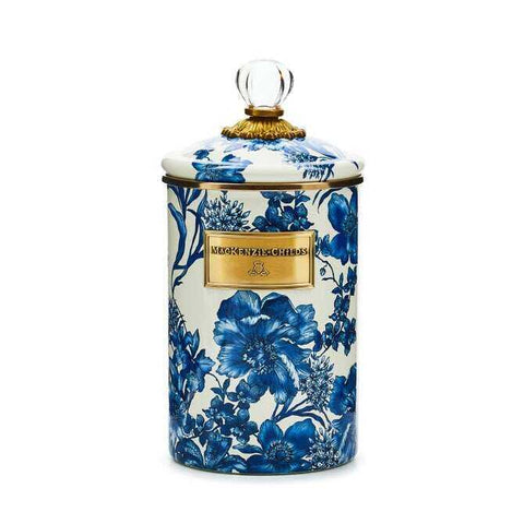 Royal English Garden Enamel Canisters by MacKenzie-Childs