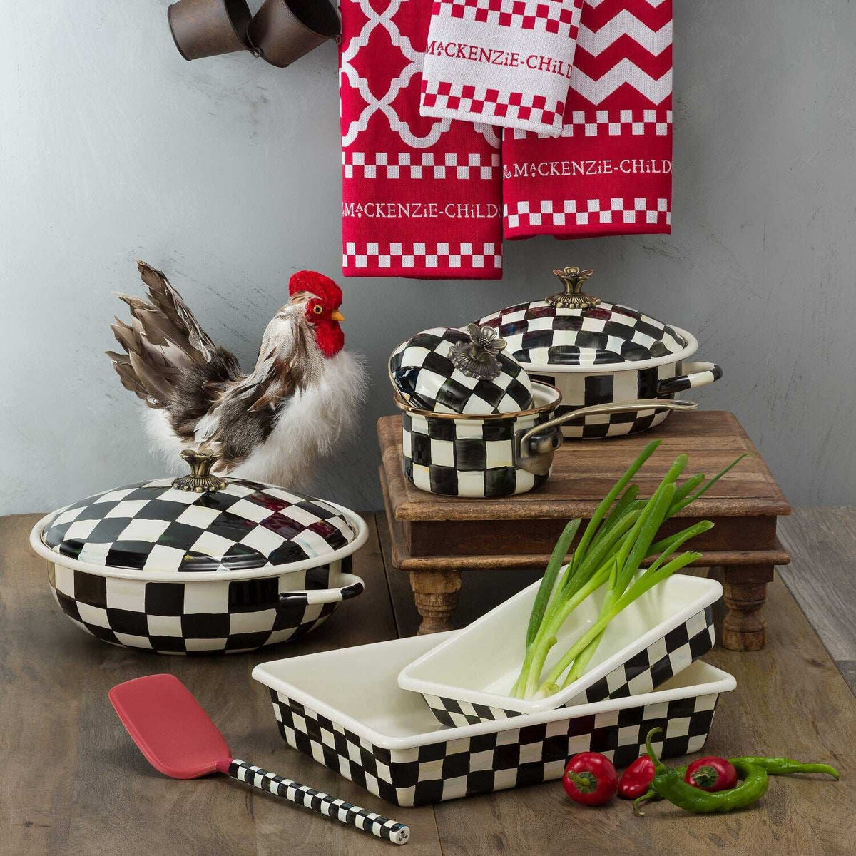Courtly Check 9" x 13" Baking Pan by MacKenzie-Childs