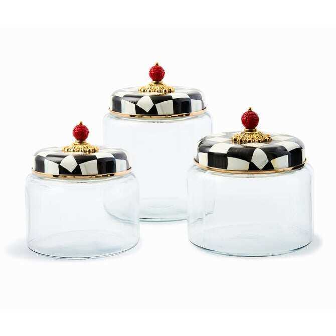 Courtly Check Kitchen Canisters by MacKenzie-Childs
