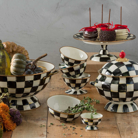 Courtly Check Everyday Bowl by MacKenzie-Childs