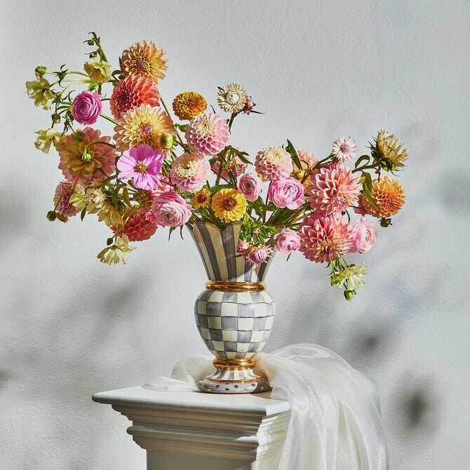 Check Great Vase by MacKenzie-Childs