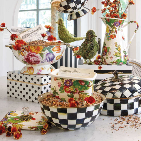 Courtly Check Large Everyday Bowl by MacKenzie-Childs