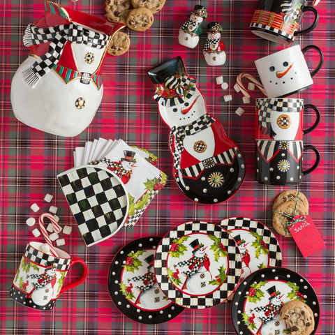 Courtly Check Napkin Holder by MacKenzie-Childs